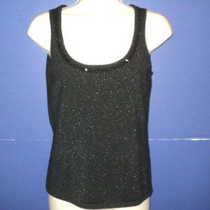 For The Republic Tank Top Size S Black Metallic